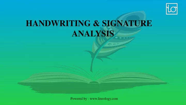 handwriting signature analysis