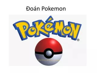Trò chơi đoán Pokemon giải trí