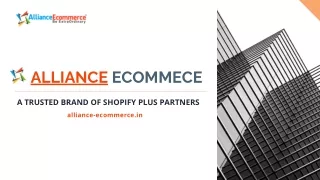 Alliance - Trusted Shopify Plus Partners