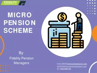 Micro Pension Scheme