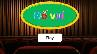 Slide trò chơi Đố vui