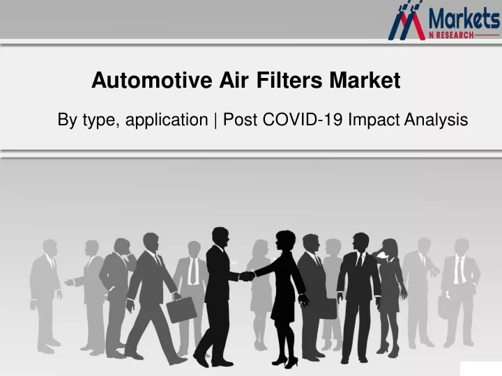 automotive air filters market