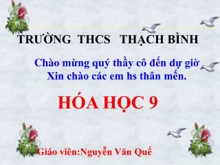 Bài giảng Hóa học 9 - Bài 29: Axit cacbonic và muối cacbonat