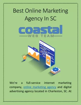 Best Online Marketing Agency In SC