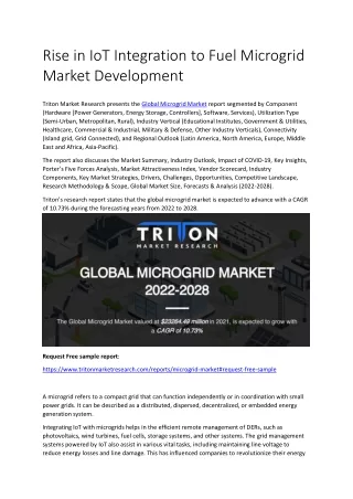 rise in iot integration to fuel microgrid market