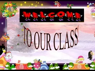 to our class