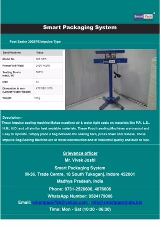 smart packaging system
