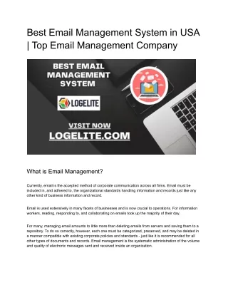best email management system in usa top email