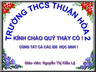 Bài giảng Hóa học 9 - Bài 9: Tính chất hoá học của muối