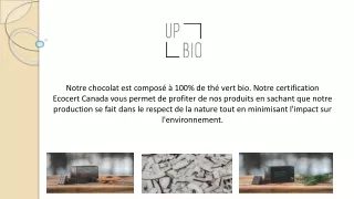 notre chocolat est compos 100 de th vert