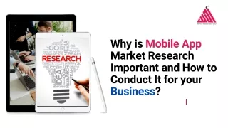 Why is Mobile App Market Research Important and How to Conduct It for Your Business