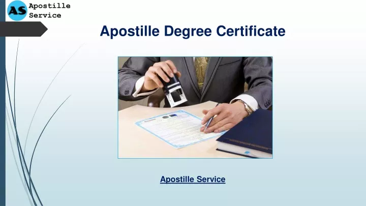 apostille degree certificate