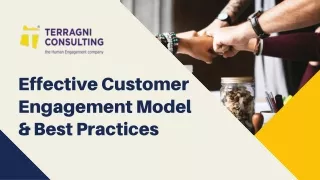 effective customer engagement model best practices
