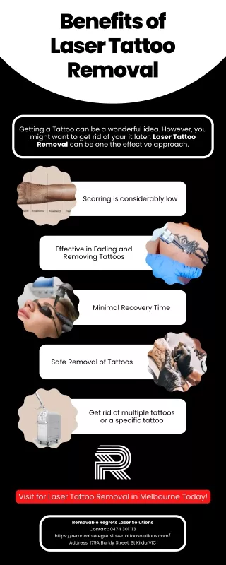 Benefits of Laser Tattoo Removal in Melbourne
