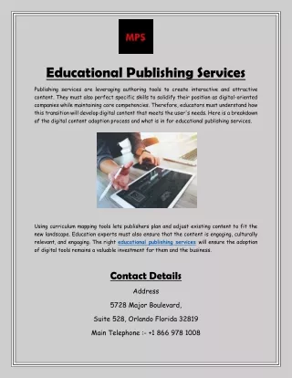 Educational Publishing Services