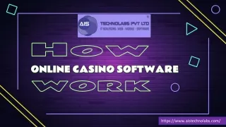 online casino software