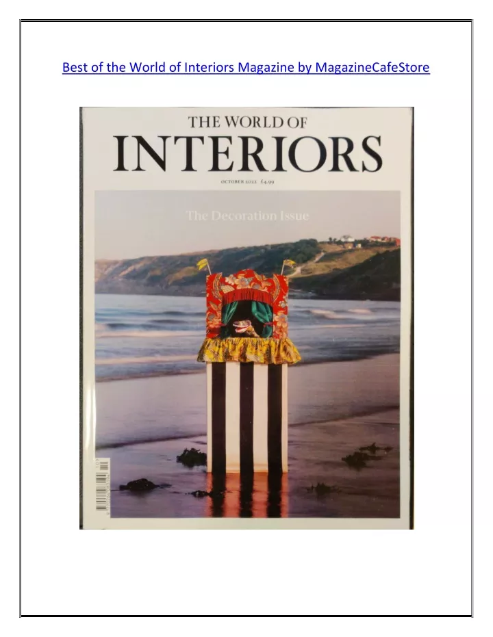 best of the world of interiors magazine
