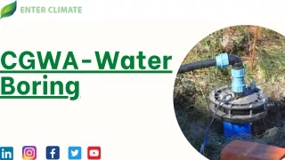 CGWA-Water Boring  Enterclimate