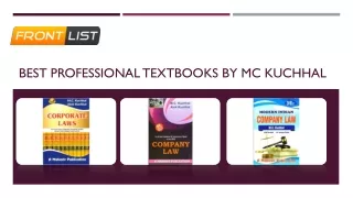 best professional textbooks by mc kuchhal