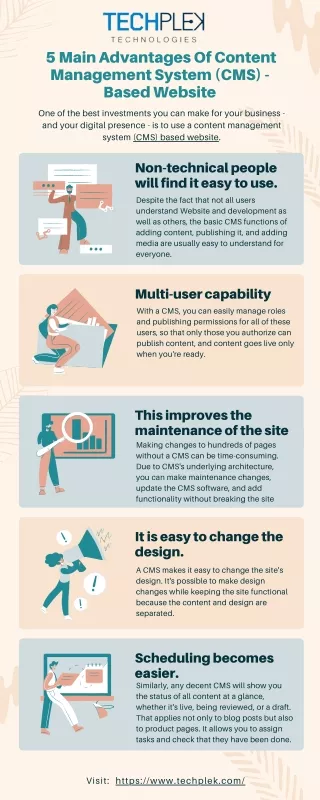 5 Main Advantages Of Content Management System (CMS) -Based Website