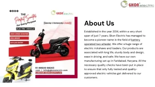 Best electric scooter in India  Best electric scooty in india