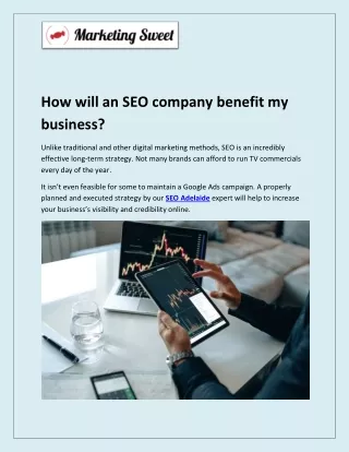 How will an SEO company benefit my business
