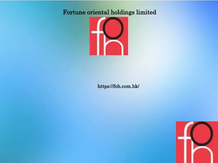 fortune oriental holdings limited