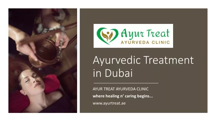 ayurvedic treatment in dubai