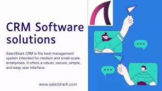 Salezshark - What is CRM Software solutions