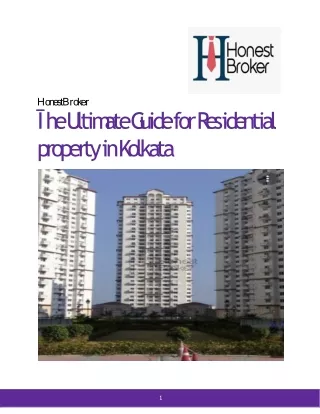 The Ultimate Guide for Residential property in Kolkata - Google Docs