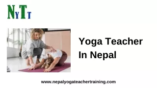 Yoga Teacher in Nepal