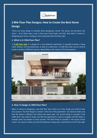 2 bhk floor plan designs how to create the best