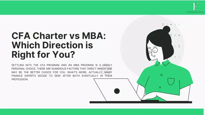 cfa charter vs mba which direction is right