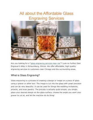 Glass engraving services near me
