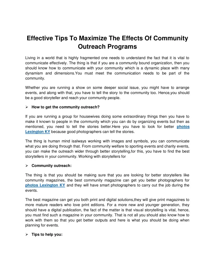 effective tips to maximize the effects
