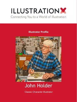John Holder - Classic Character Illustrator