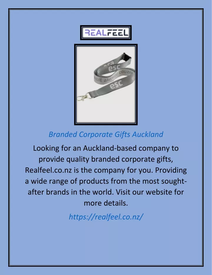 branded corporate gifts auckland