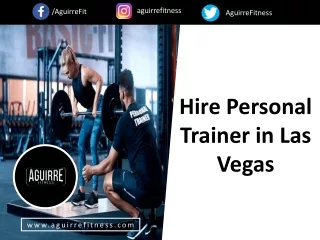 Hire Personal Trainer in Las Vegas