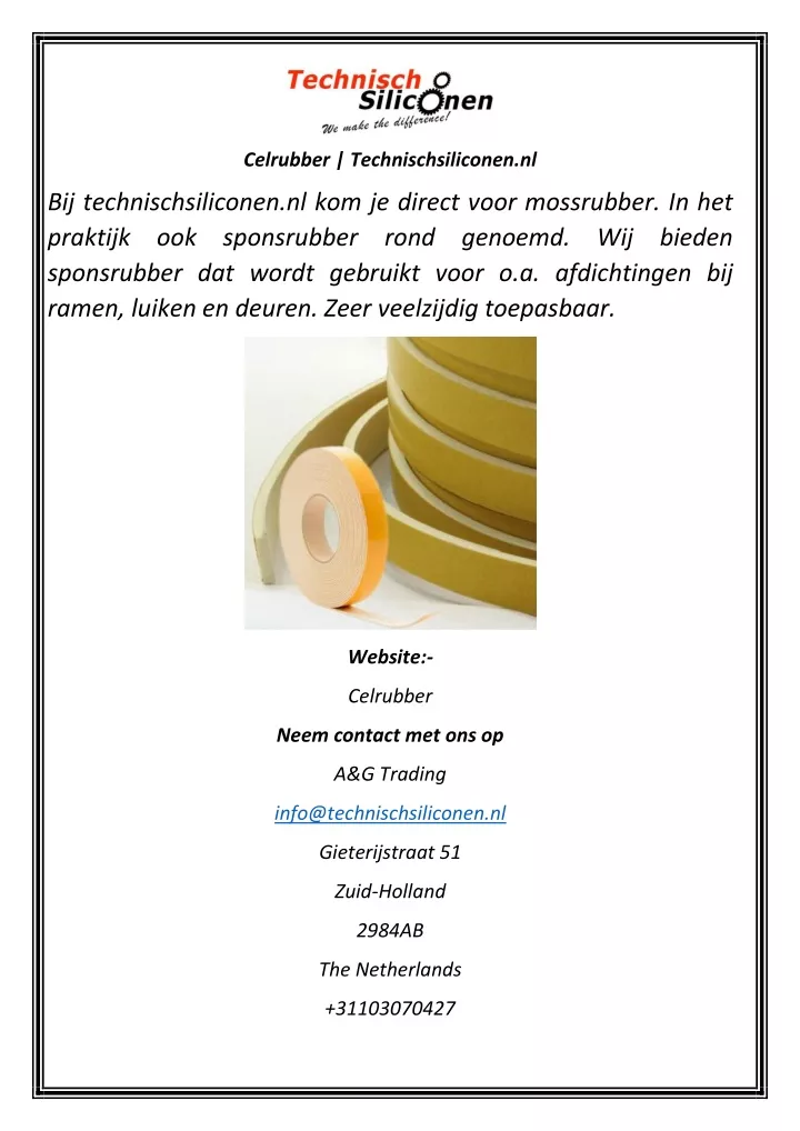 celrubber technischsiliconen nl