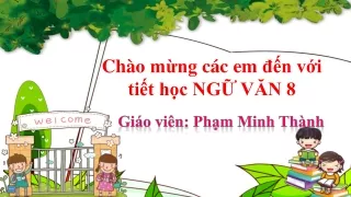 Bài giảng Ngữ văn Lớp 8 - Tôi đi học