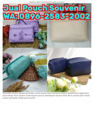 08ᑫᏮ.258౩.2002 (WA) Pouch Dompet Murah Pouch Kulit Normal