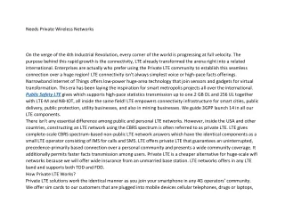 public safety lte