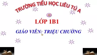 Bài giảng Tiếng Việt Lớp 1 - Bài 3: iên, yên