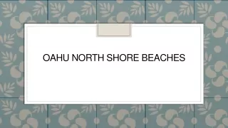 oahu north shore beaches