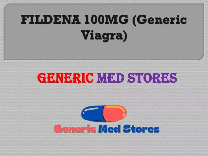 fildena 100mg generic viagra