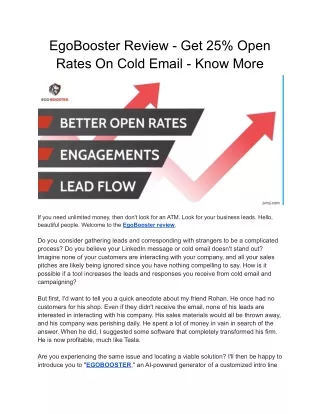 egobooster review get 25 open rates on cold email