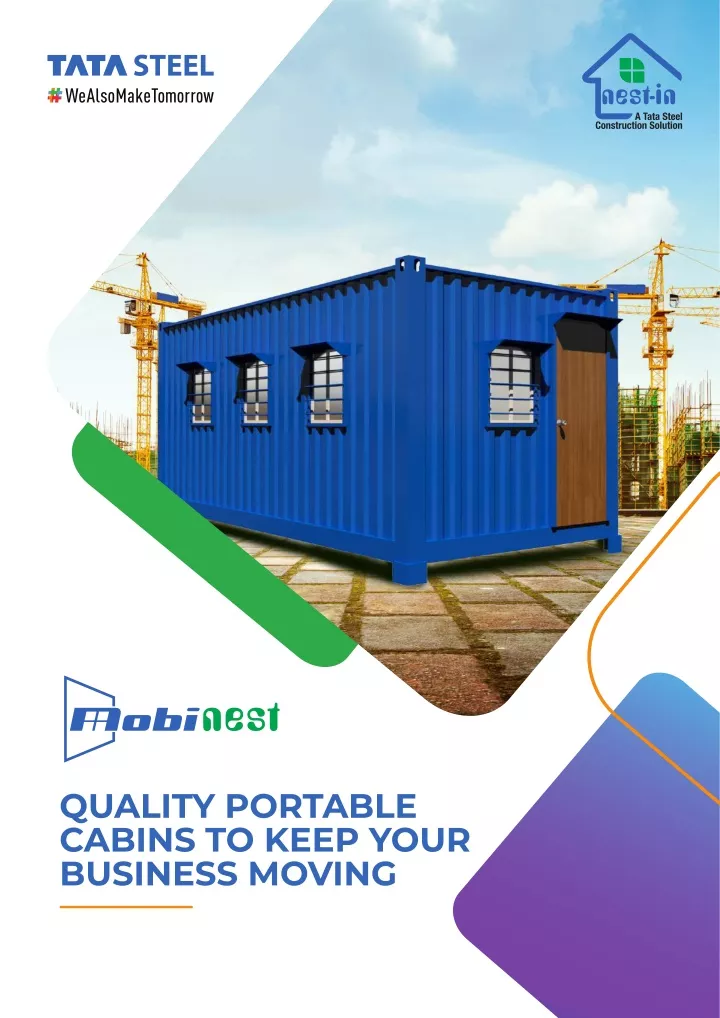 quality portable cabins to keep your business