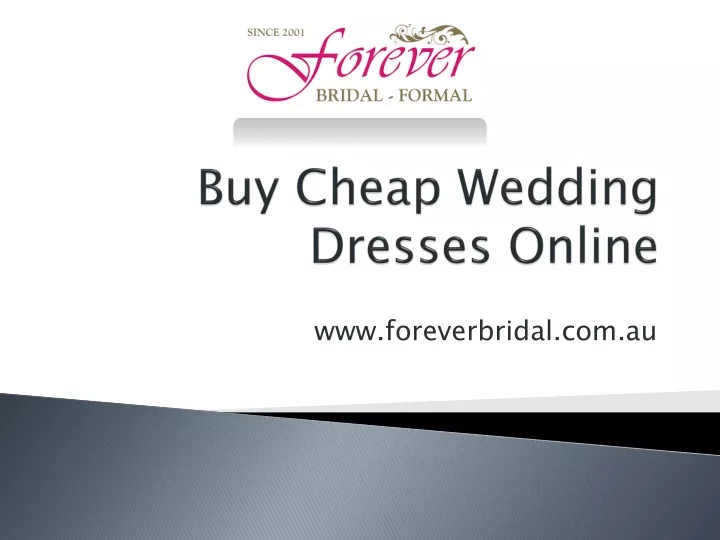 buy cheap wedding dresses online