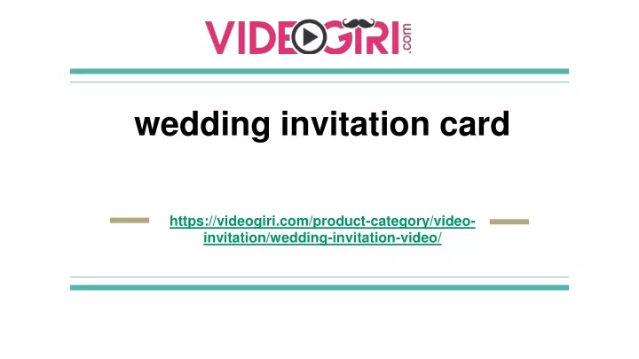 wedding invitation card