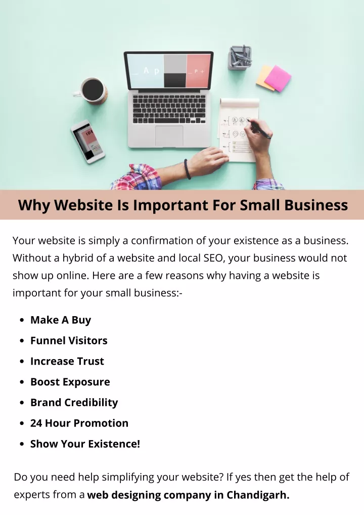 why website is important for small business